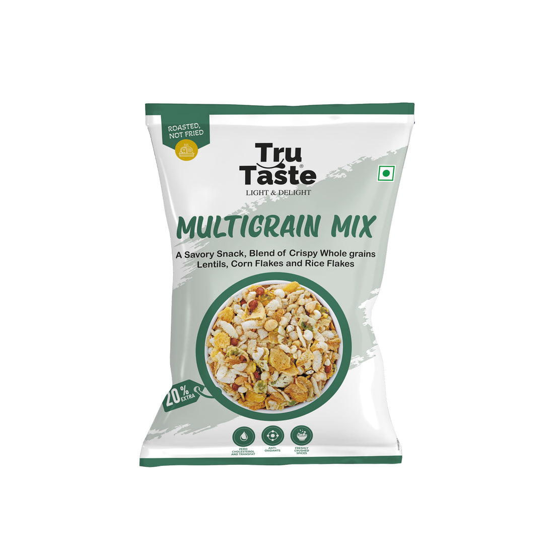 roasted healthy multigrain mix snack