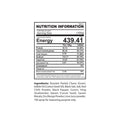 nutrition information of chana snacks