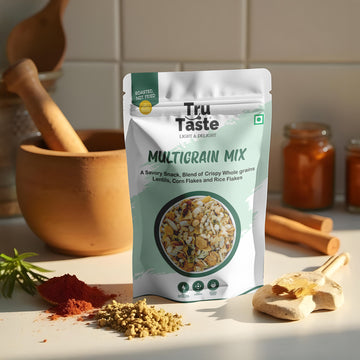 roasted multigrain mix pack of wholegrain, corn flakes, rice flacks