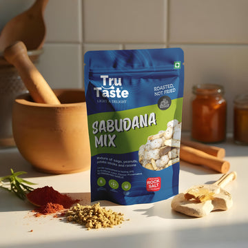 sabudana mix snack for healthy snack pack