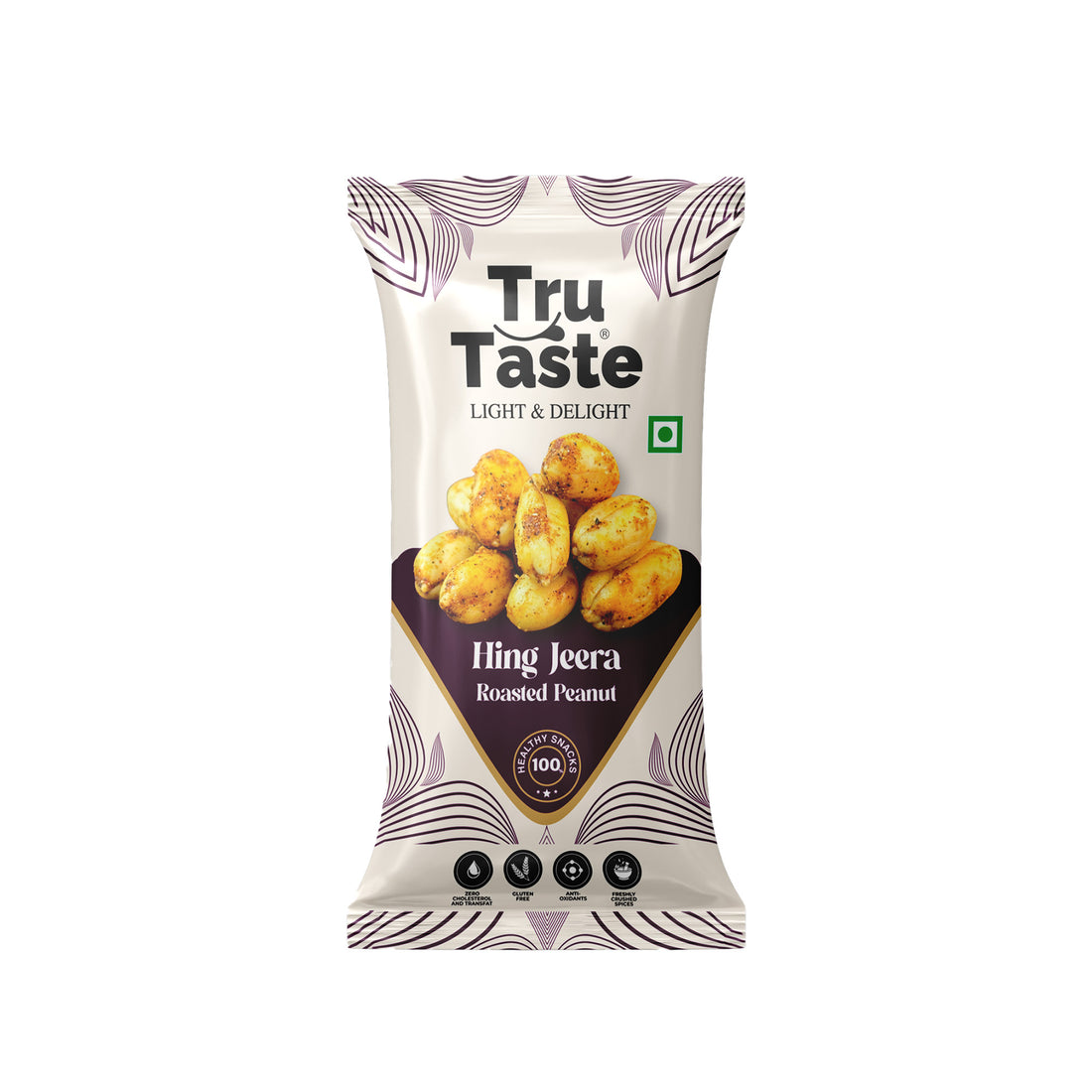 hing jeera roasted peanut snack