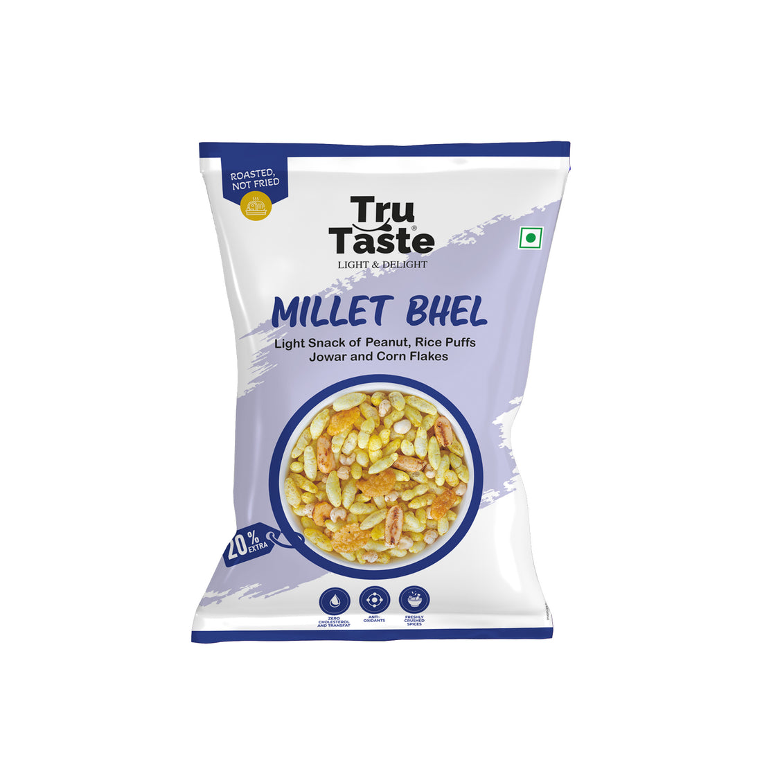 roasted millet bhel