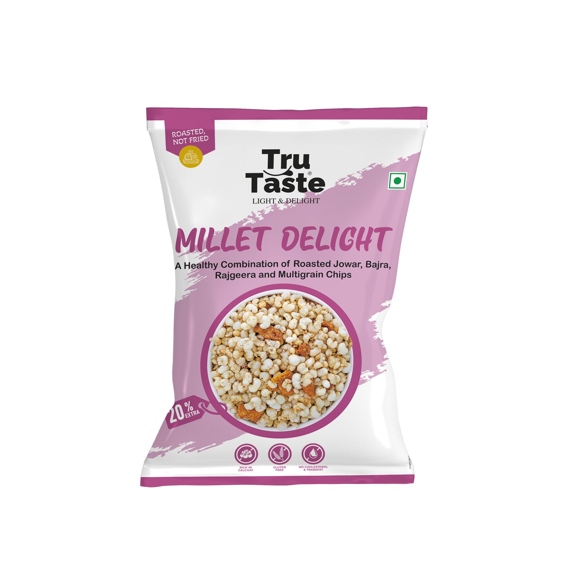 roasted millet delight snack