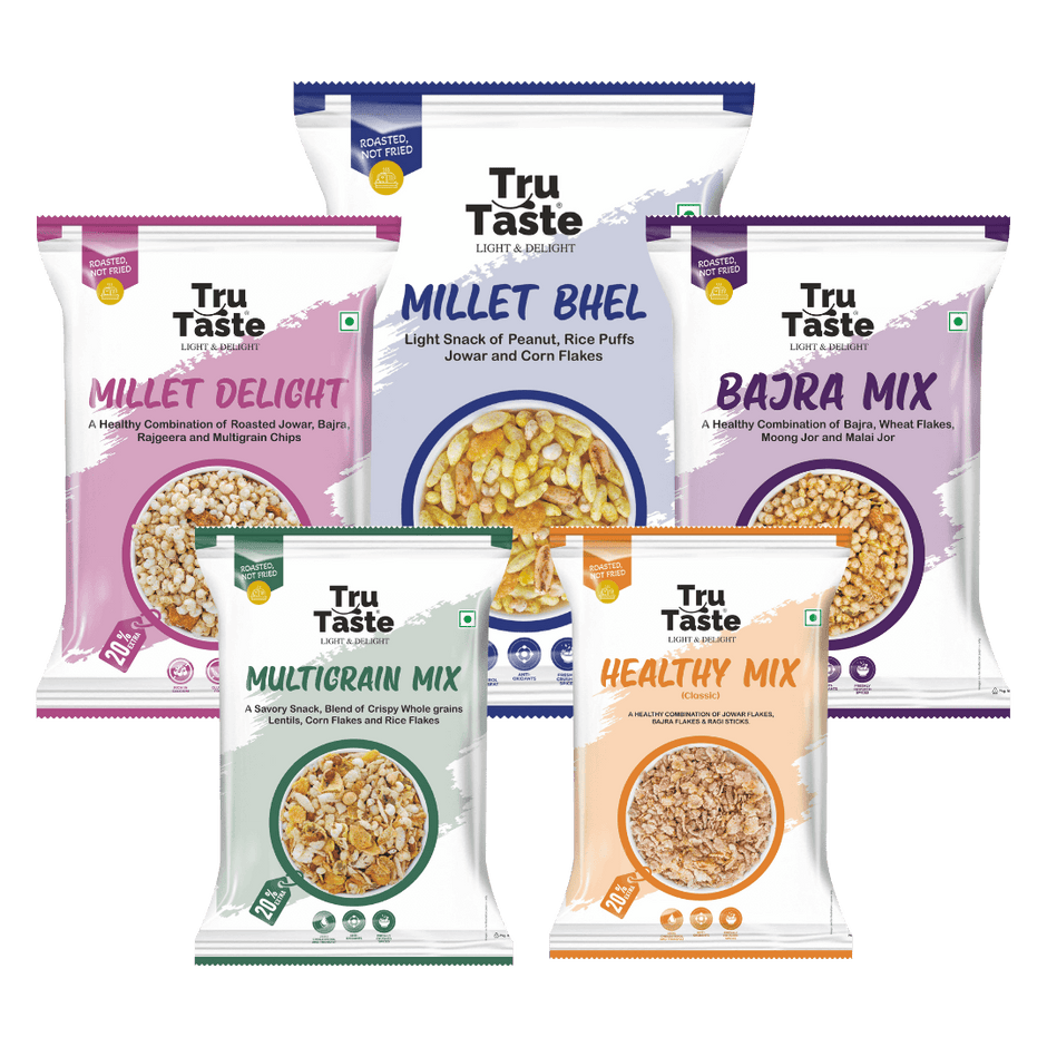 Fun Millets TruTaste | Healthy Millet Snacks, 100% Roasted Snacks and Namkeen