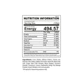 nutrition value of tikha meetha roasted healthy snack