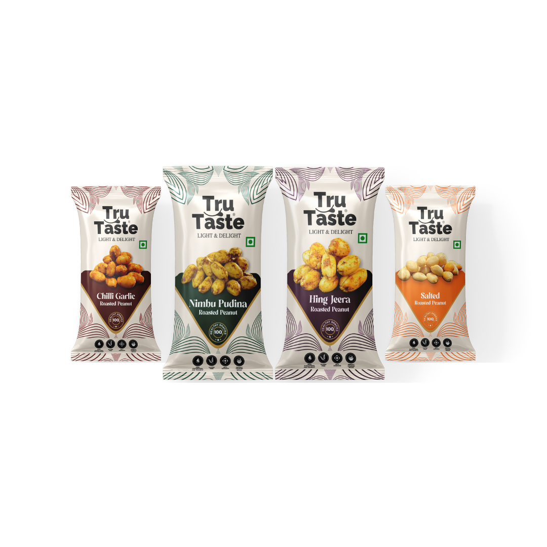 healthy roasted peanuts combo pack