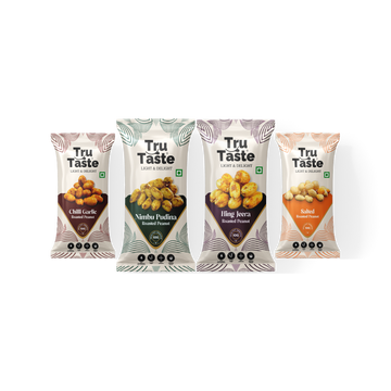 healthy roasted peanuts combo pack
