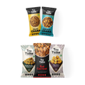 Combo pack of roasted peanuts and chana snacks